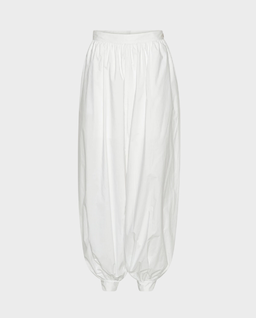 Białe spodnie Balloon - Image #0