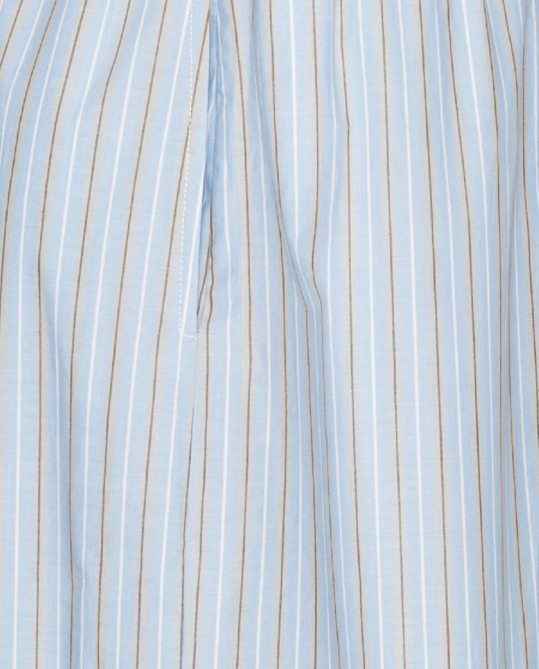 Niebieskie spodnie w paski - Image #4