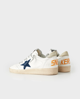 Białe skórzane sneakersy BallStar - Image #3