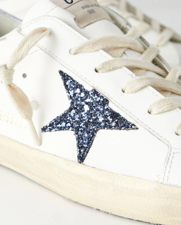 Białe sneakersy Super Star z gwiazdą - Image #3