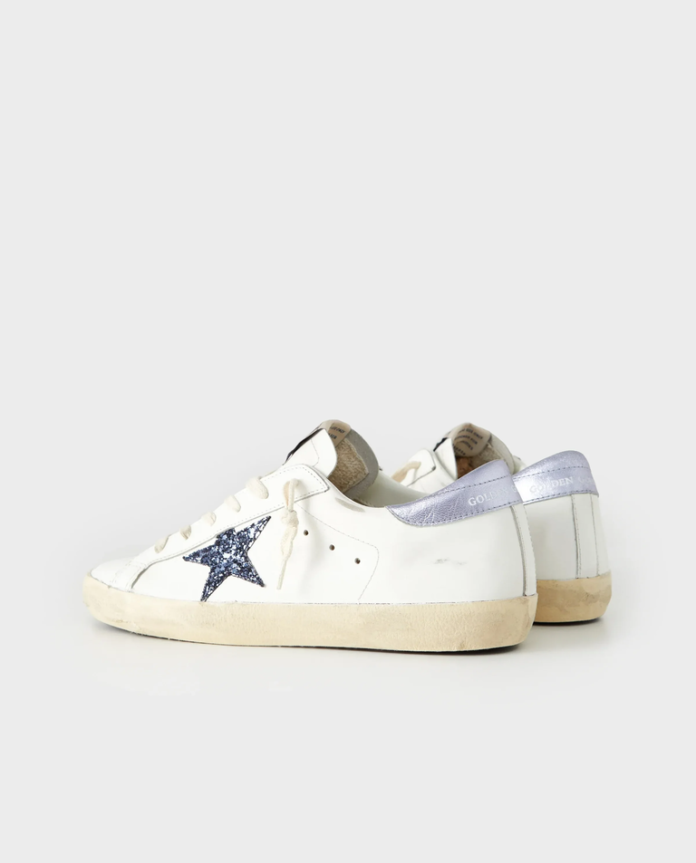 Białe sneakersy Super Star z gwiazdą - Image #2