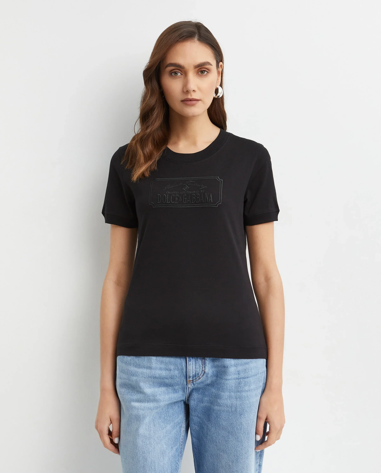 Czarny t-shirt z logo - Image #0