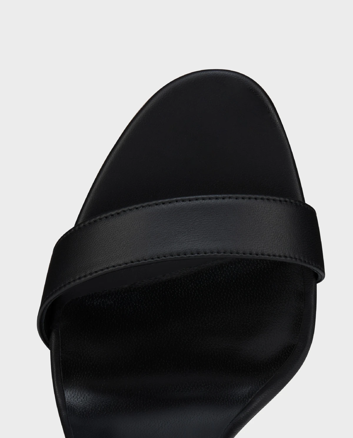 Czarne sandały na szpilce Miss Z 100 - Image #4