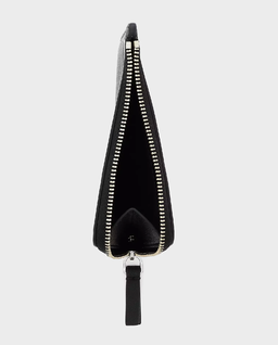 Czarny portfel na suwak - Image #2