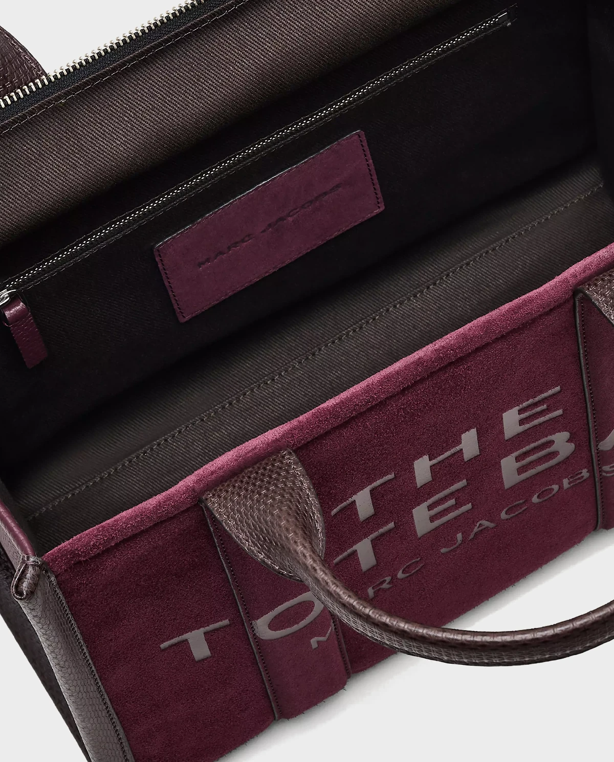 Zamszowa torebka The Medium Tote Bag - Image #6