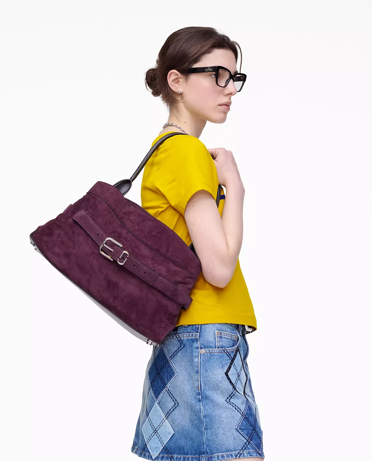 Zamszowa torba Dakota - Image #1