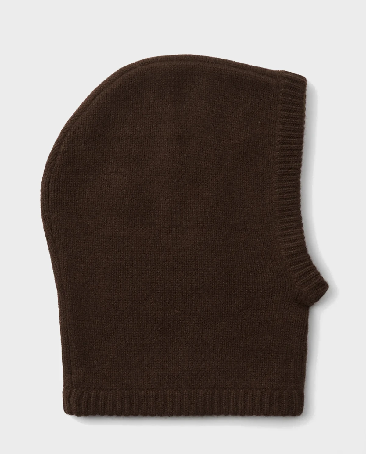 Ciemnobrązowa balaclava z kaszmiru - Image #0