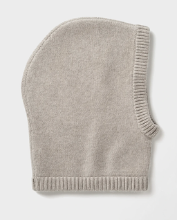 Beżowa balaclava z kaszmiru - Image #0