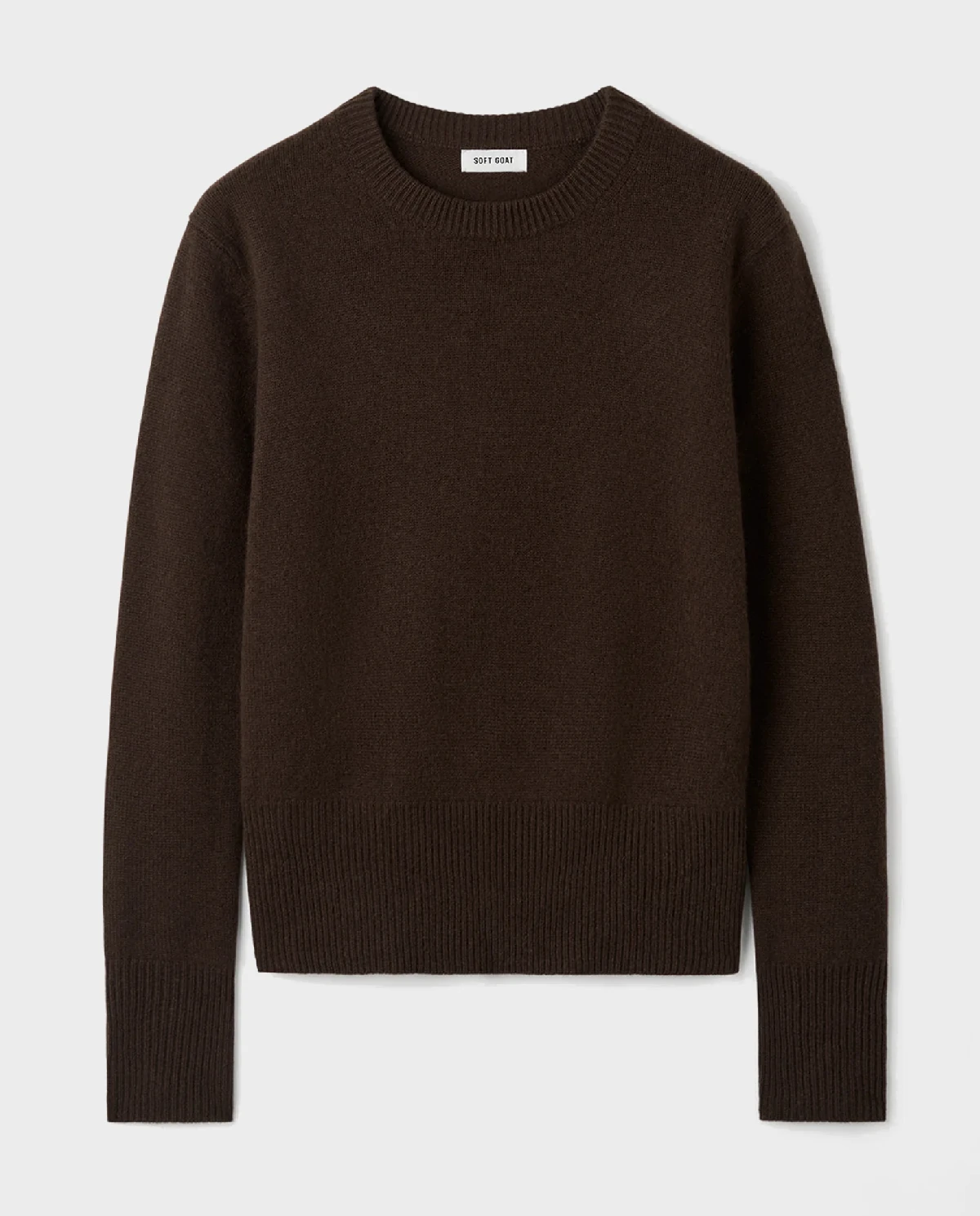 Brązowy kaszmirowy sweter - Image #1