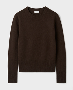 Brązowy kaszmirowy sweter - Image #1