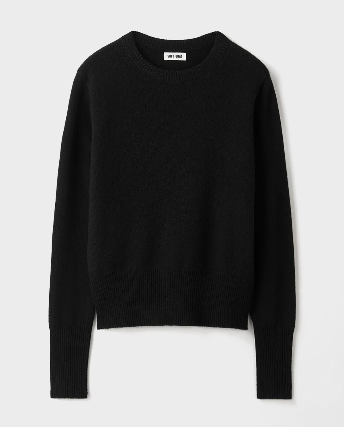 Czarny kaszmirowy sweter - Image #1