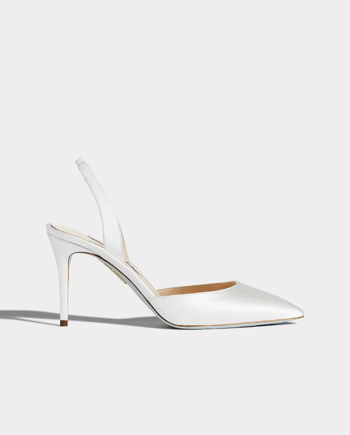 Satynowe szpilki So Nude 85 - Image #0