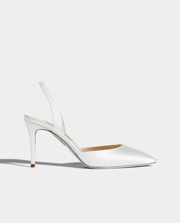 Satynowe szpilki So Nude 85 - Image #0