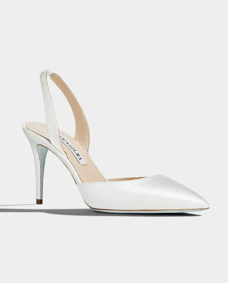 Satynowe szpilki So Nude 85 - Image #2