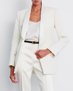 Biała marynarka typu smoking - Image #0