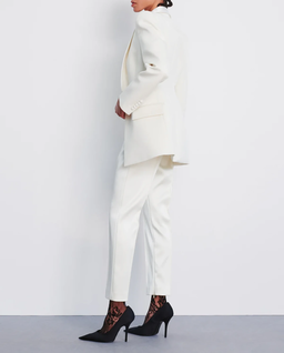 Biała marynarka typu smoking - Image #2