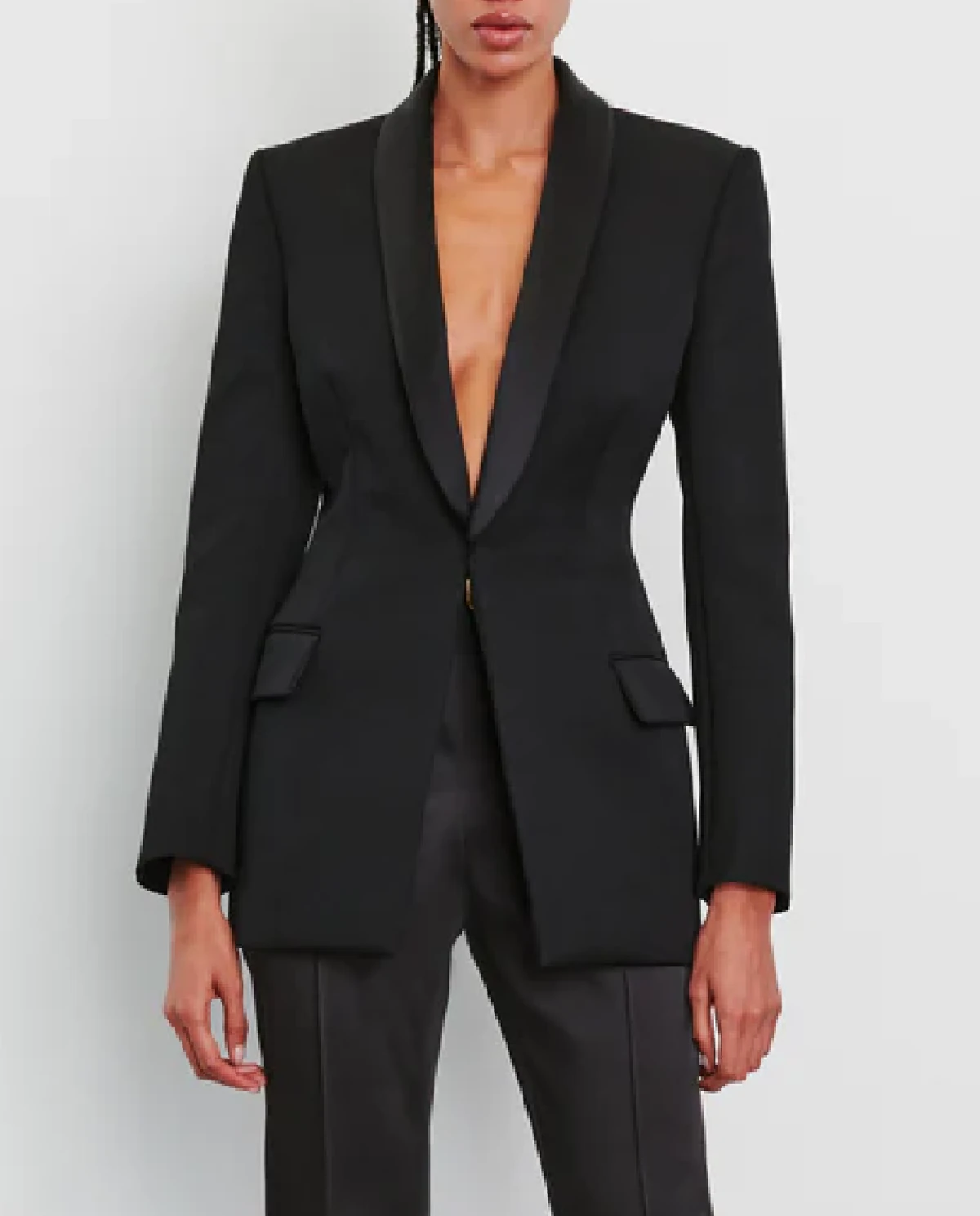 Czarna marynarka typu smoking - Image #0