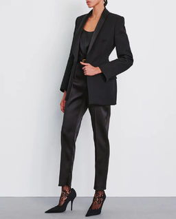 Czarna marynarka typu smoking - Image #2