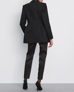 Czarna marynarka typu smoking - Image #3