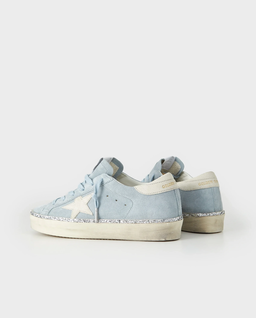 Błękitne zamszowe sneakresy Hi Star - Image #2