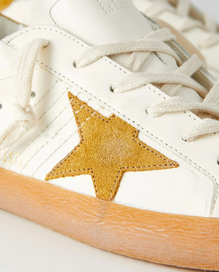 Skórzane sneakersy Super Star - Image #3