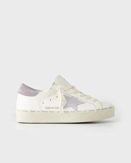 Białe skórzane sneakresy Hi Star - Image #0