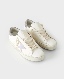 Białe skórzane sneakresy Hi Star - Image #1