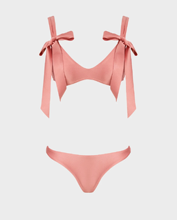 Różowe bikini z kokardami Patience - Image #1