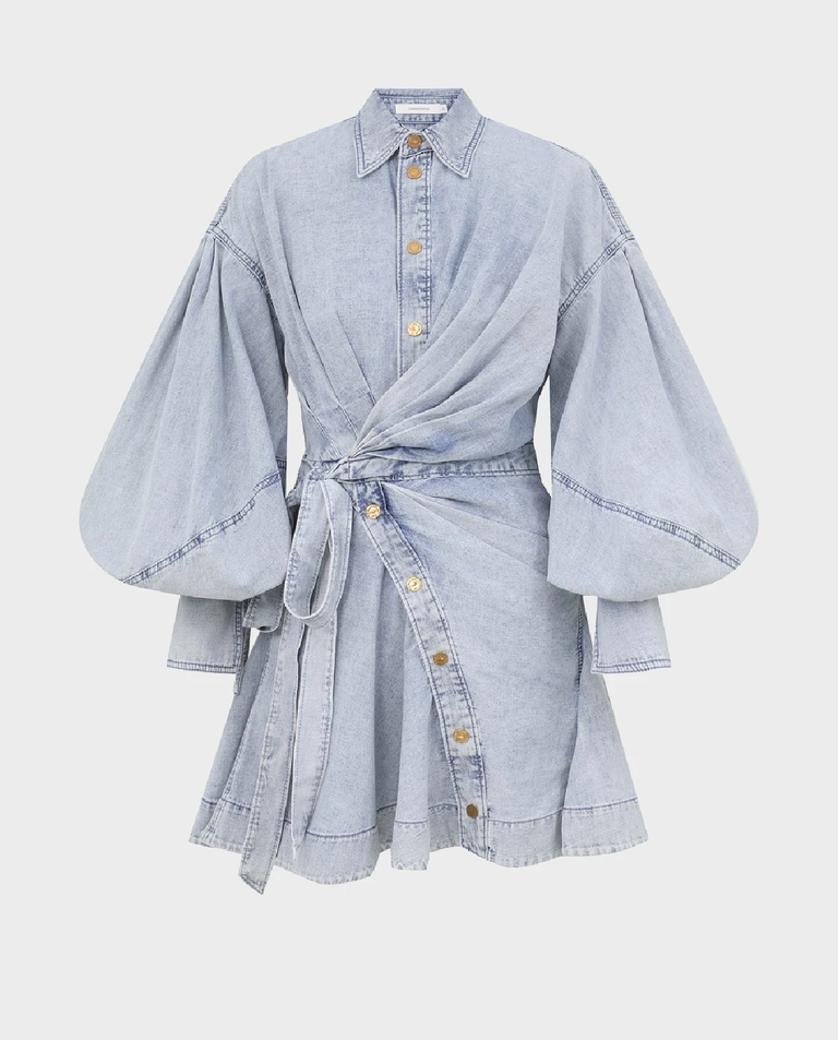 Jeansowa mini sukienka Rebellion