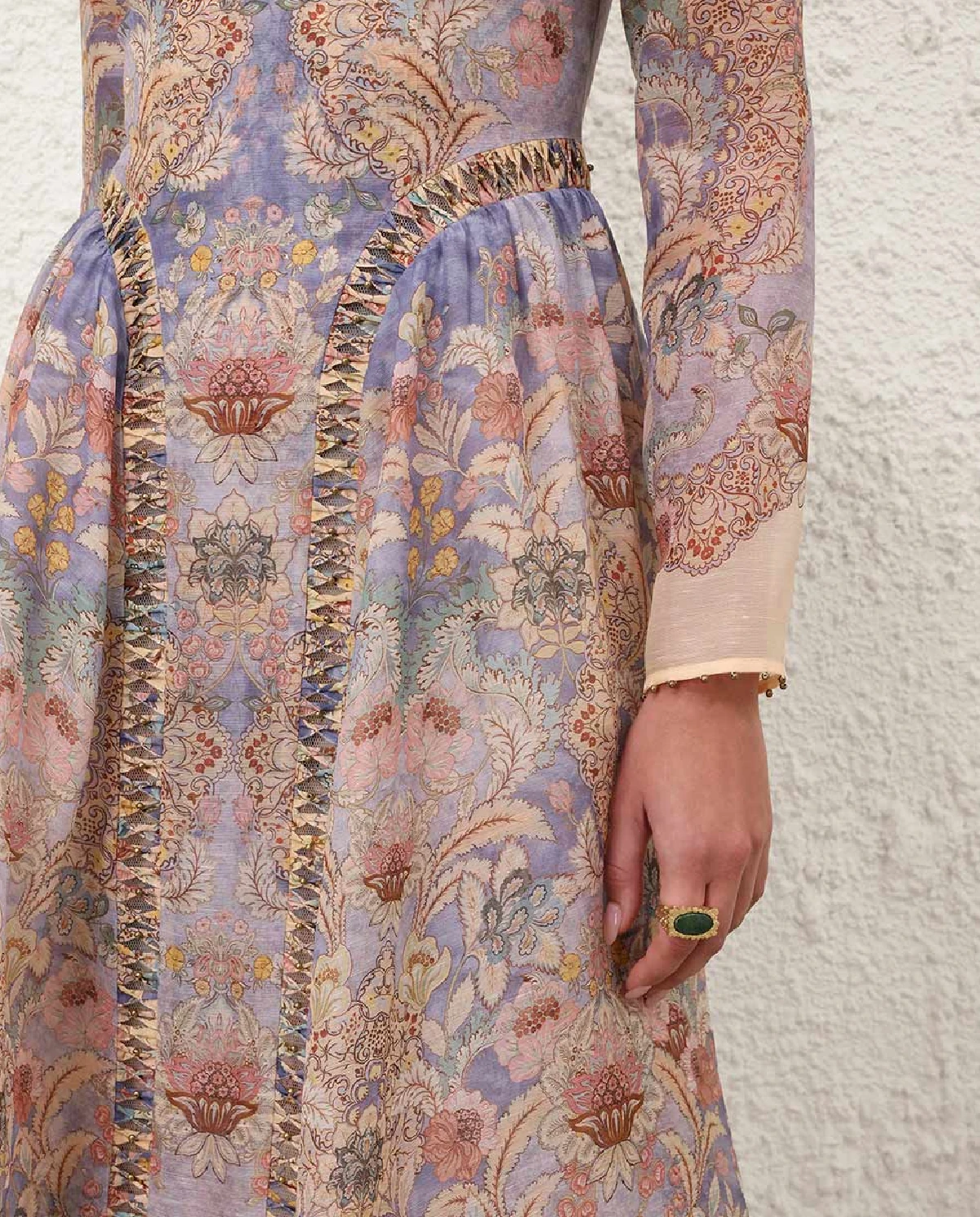 Sukienka w kwiaty Rebellion midi - Image #4