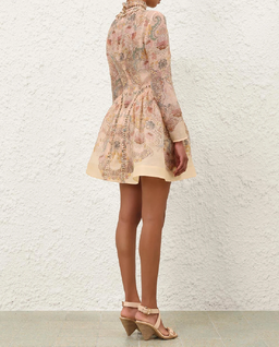 Różowa sukienka w kwiaty Rebellion mini - Image #3