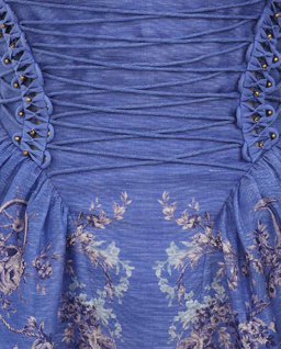 Niebieska sukienka z gorsetem Rebellion - Image #5