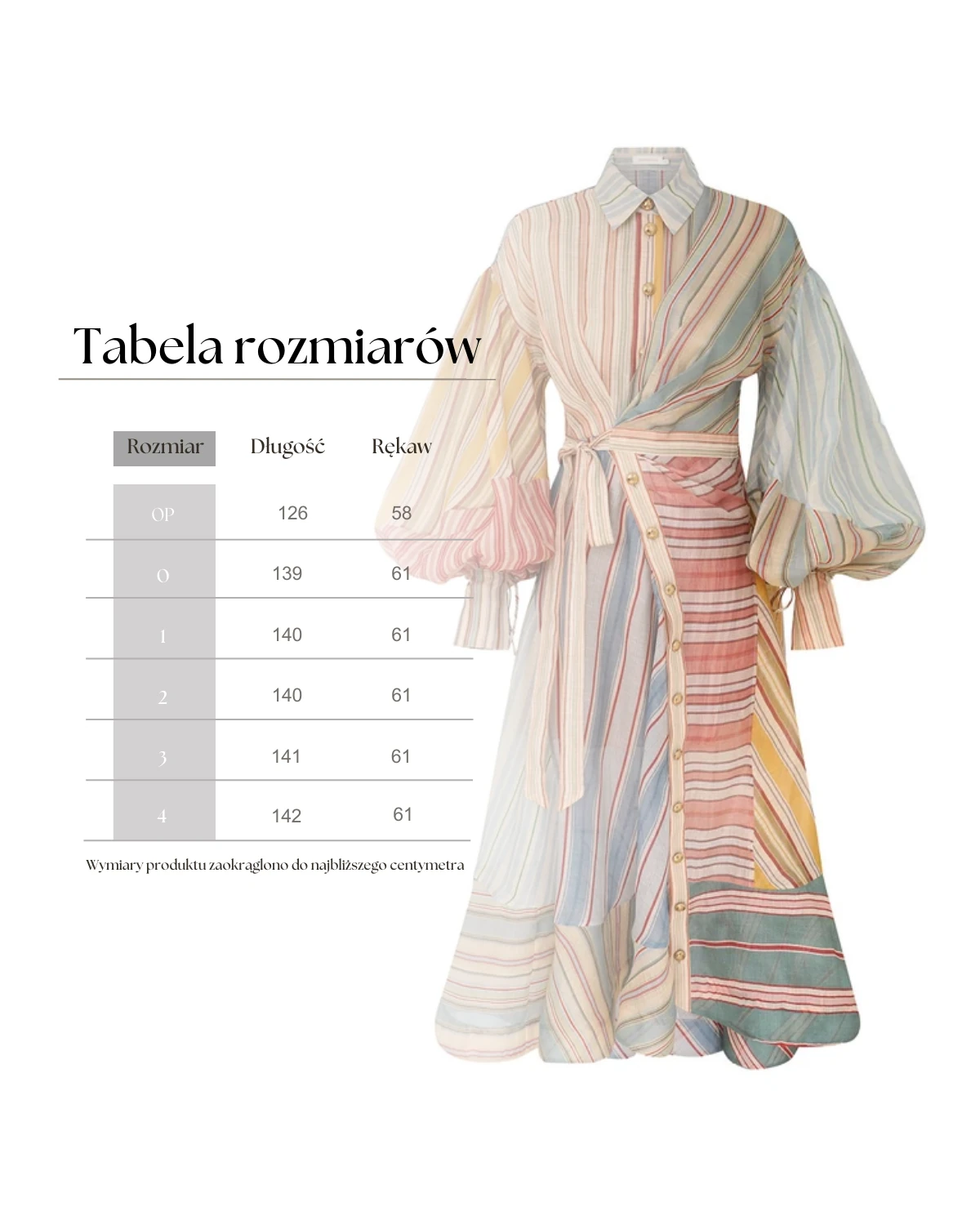 Sukienka w paski Rebellion midi - Image #6