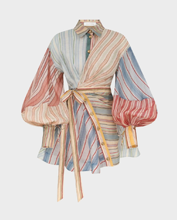 Sukienka w paski Rebellion mini - Image #1