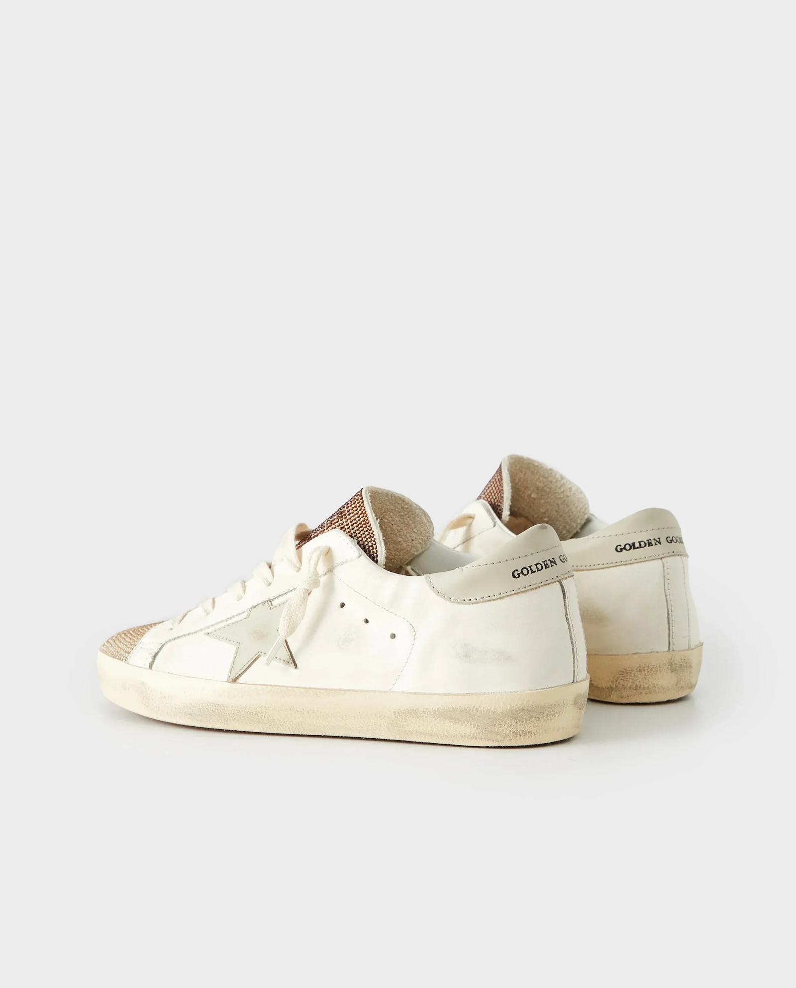 Skórzane sneakersy Super Star - Image #2