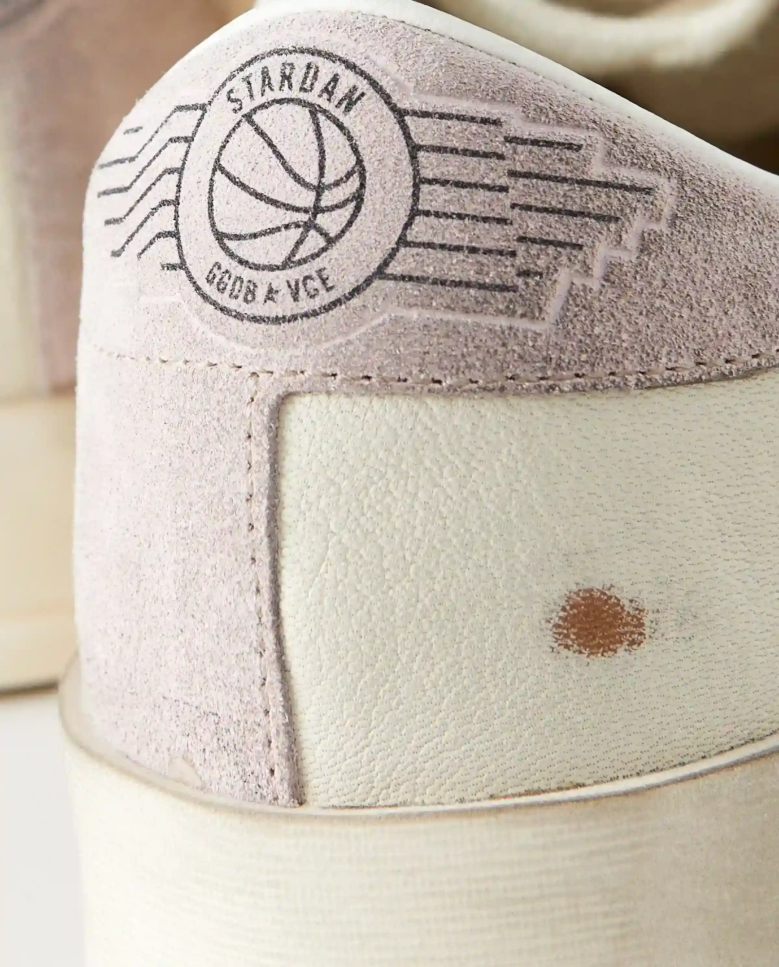 Białe sneakersy Stardan ze srebrną gwiazdą - Image #3