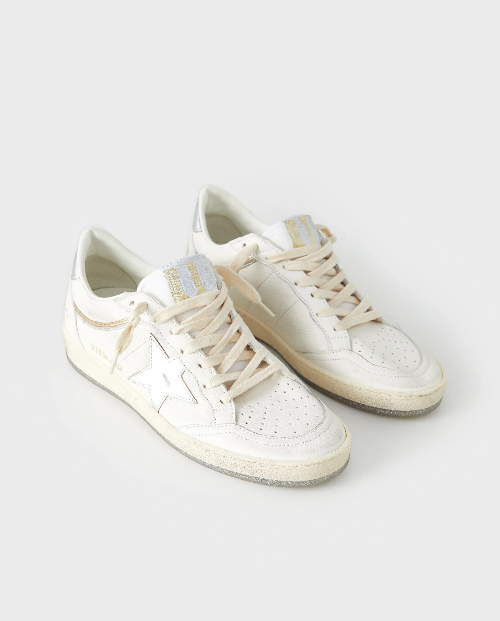 Skórzane sneakersy BallStar - Image #1