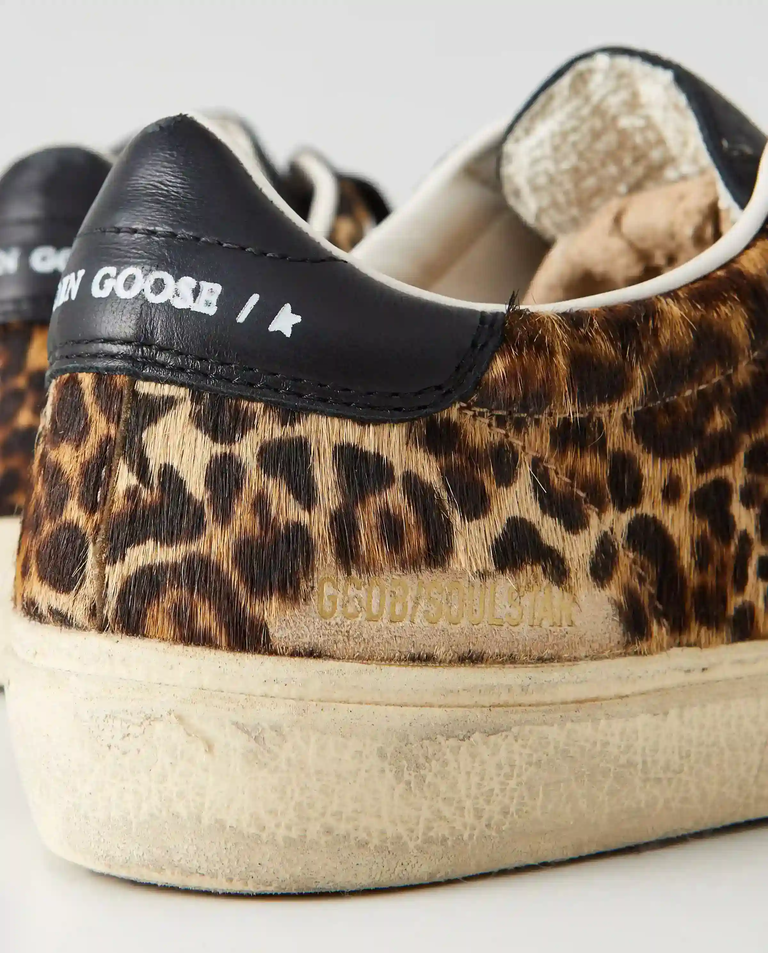 Sneakersy Soul Star z nadrukiem w panterkę - Image #3