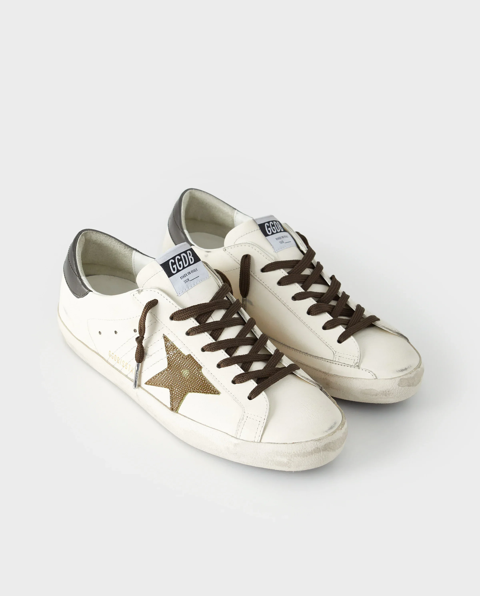 Skórzane sneakersy Super Star - Image #2