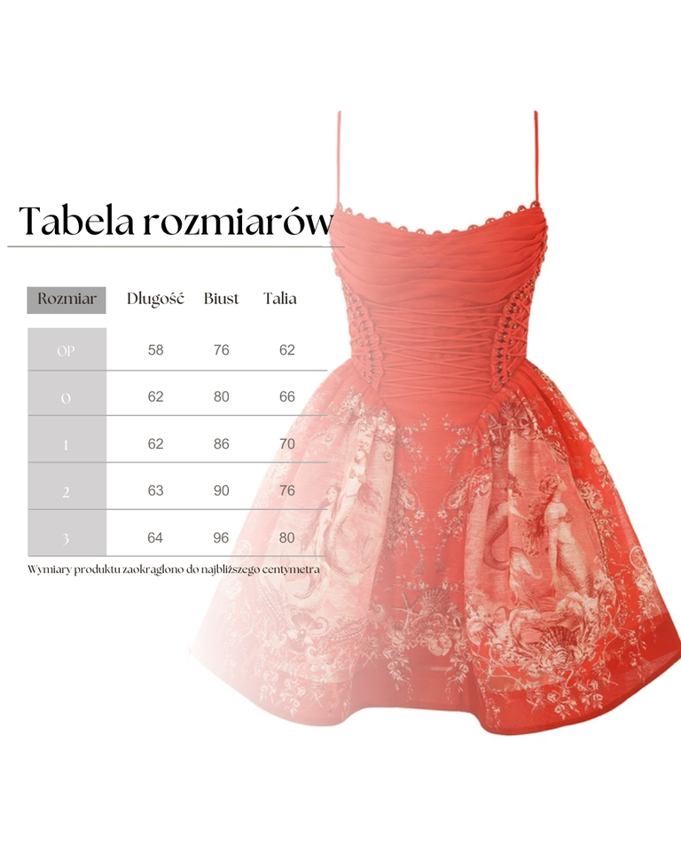 Czerwona sukienka z gorsetem Rebellion - Image #7