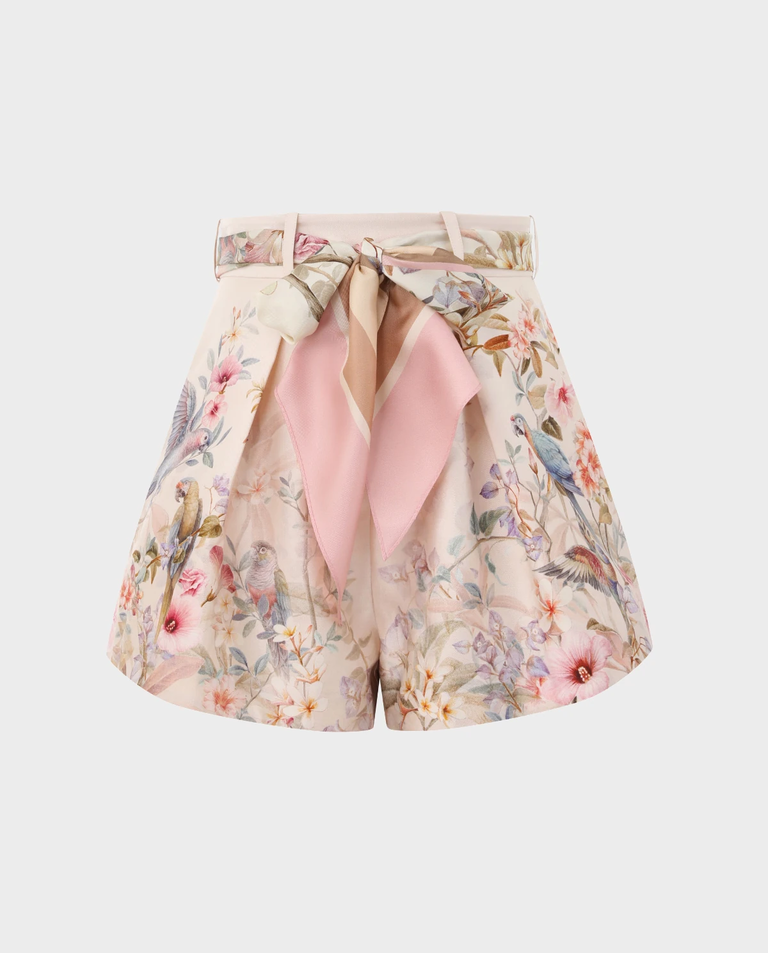 Kremowe krótkie spodenki Rebellion