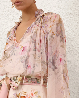 Bluzka w kwiatowy print Rebellion - Image #4