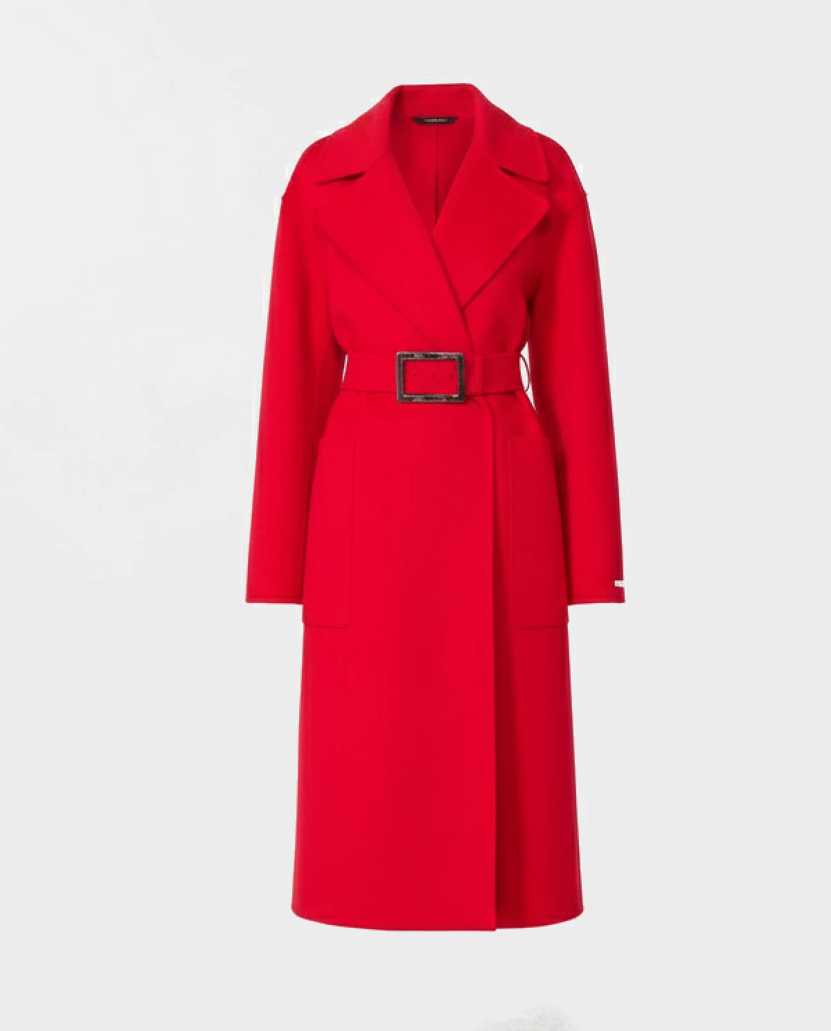 Czerwony wełniany płaszcz - Image #0