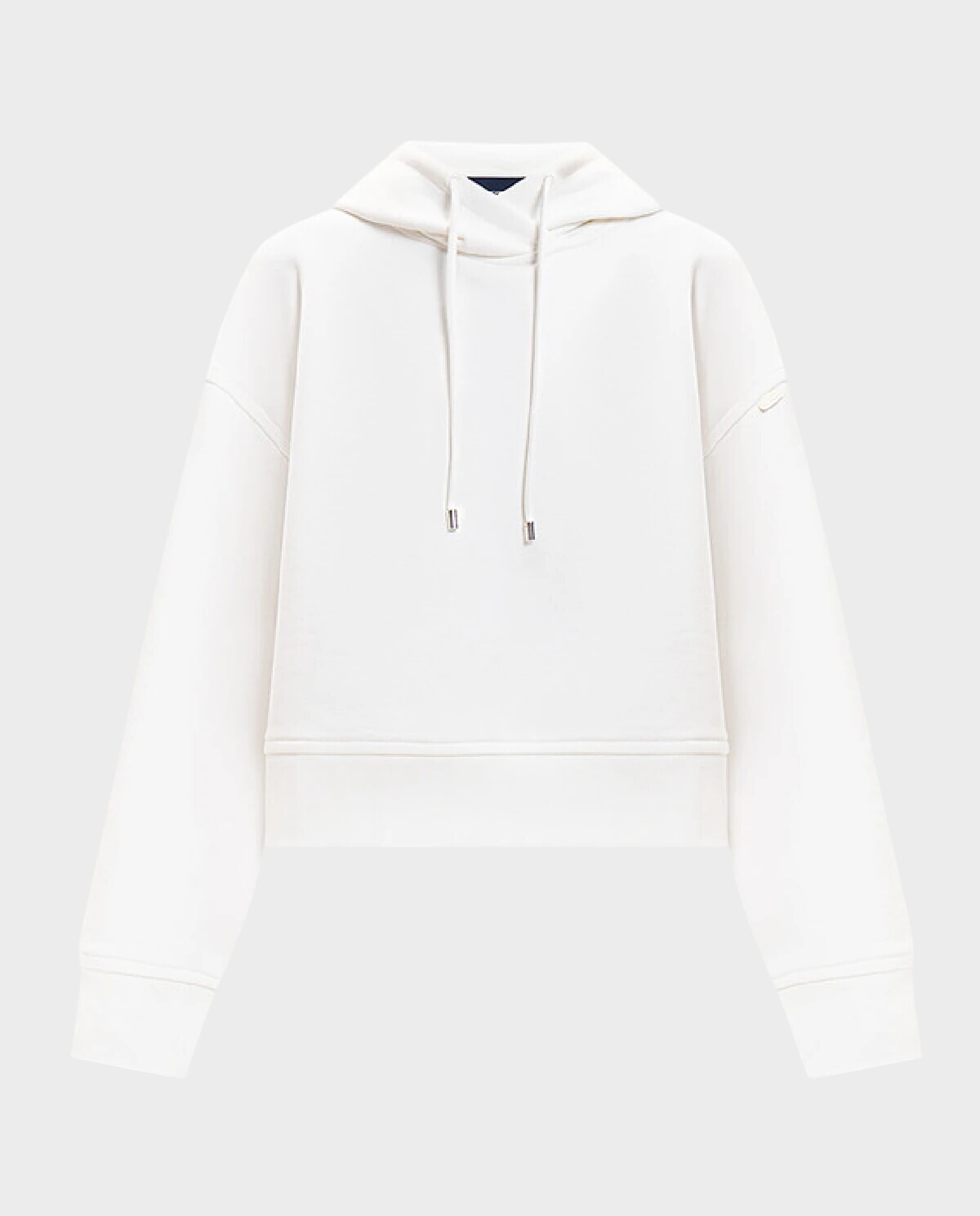 Kremowa bluza z kapturem - Image #0