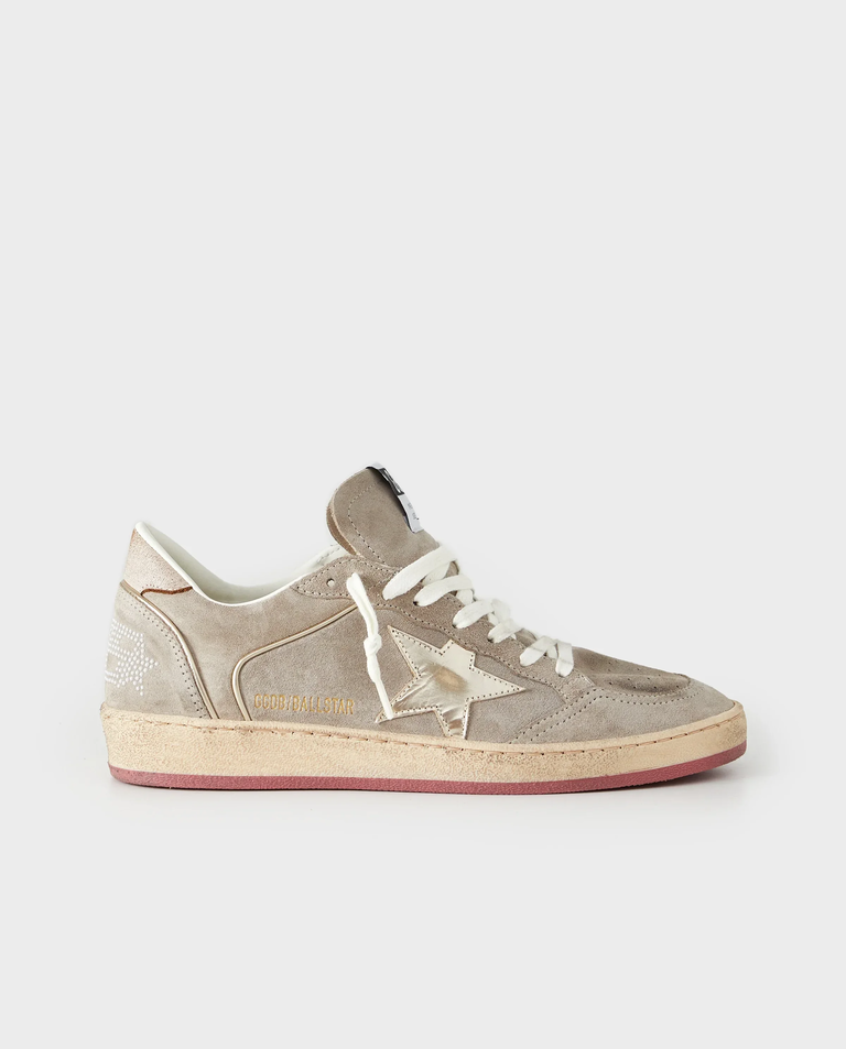 Zamszowe sneakersy BallStar z logo