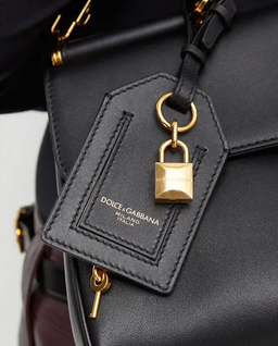 Czarna skórzana torebka My Sicily - Image #9