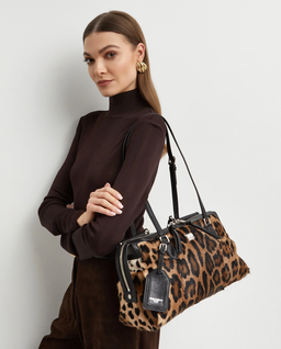 Torba z nadrukiem w panterkę Vittoria - Image #2