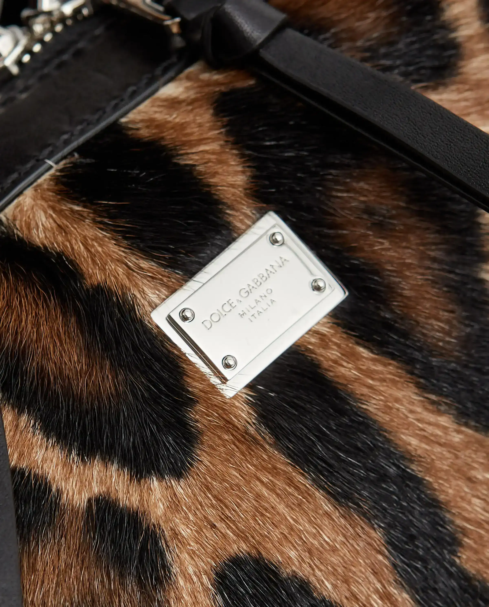 Torba z nadrukiem w panterkę Vittoria - Image #8