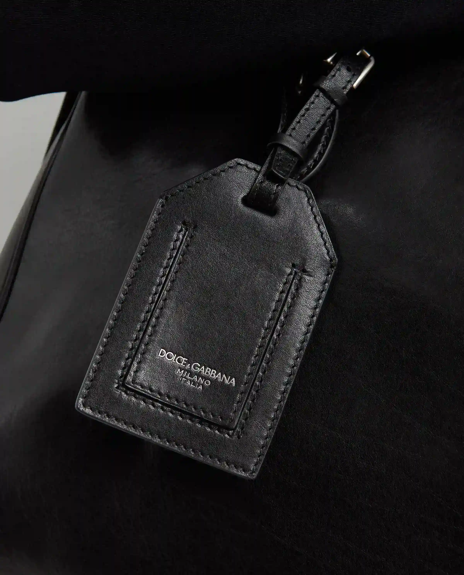 Czarna skórzana torba Vittoria - Image #8