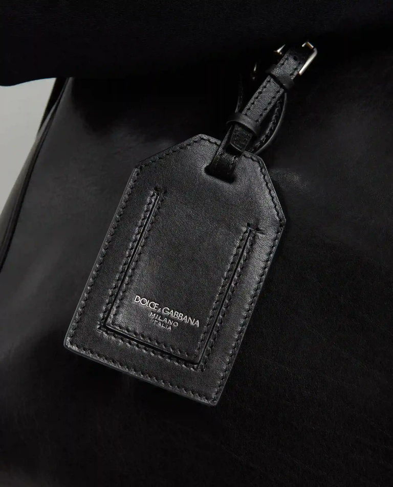 Czarna skórzana torba Vittoria - Image #8